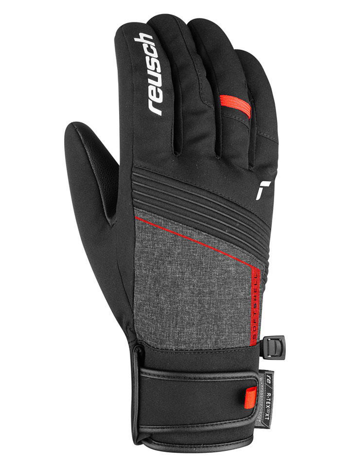 Rukavice Reusch Schwarz/ Grau 4482694 Funktionsfingerhandschuhe "Luca R-TEX® XT" in Schwarz/ Grau - 2