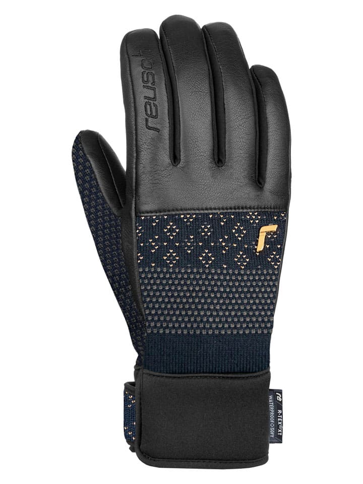 Rukavice Reusch Dunkelblau/ Schwarz 1525244 Funktionsfingerhandschuhe "Elisabeth" in Dunkelblau/ Schwarz - 2