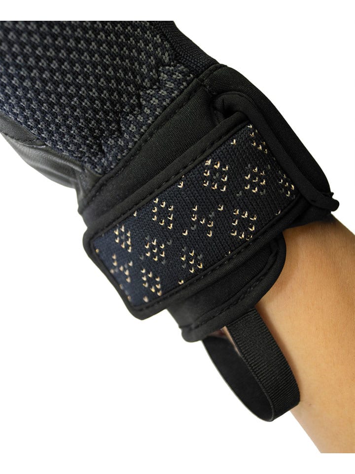 Rukavice Reusch Dunkelblau/ Schwarz 1525244 Funktionsfingerhandschuhe "Elisabeth" in Dunkelblau/ Schwarz - 4