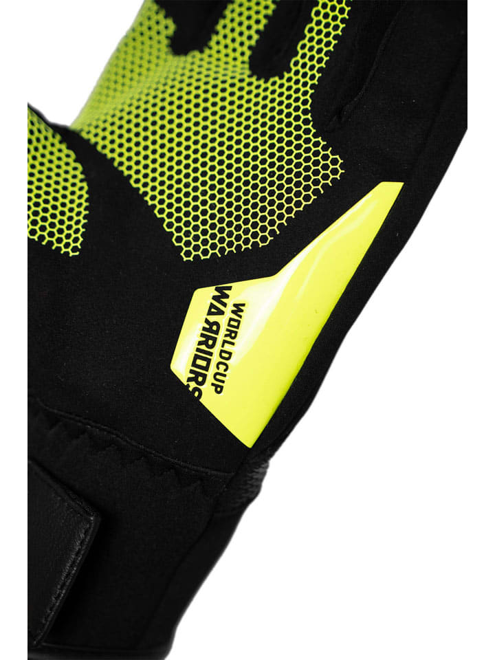 Rukavice Reusch Schwarz/ Grün 3704394 Funktionsfingerhandschuhe "Worldcup Warrior Speedline" in Schwarz/ Grün - 6