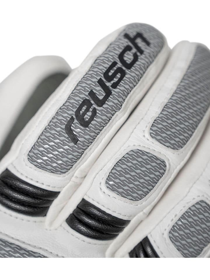 Rukavice Reusch Weiß/ Grau 146499 Funktionsfingerhandschuhe "Worldcup Warrior DG" in Weiß/ Grau - 5