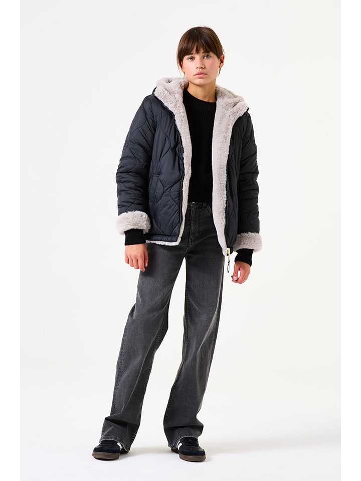Garcia Grau/ Schwarz 505955 Wendejacke in Grau/ Schwarz - 2