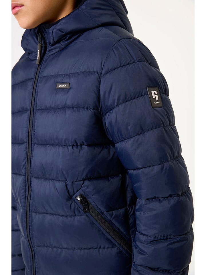 Garcia Dunkelblau 3865729 Steppjacke in Dunkelblau - 4