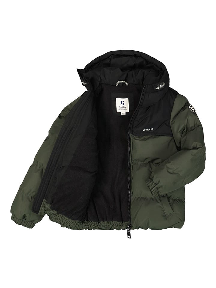 Garcia Khaki/ Schwarz 8418661 Steppjacke in Khaki/ Schwarz - 6