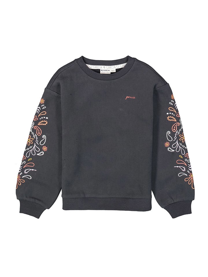 Dětská mikina Garcia Anthrazit 1077652 Sweatshirt in Anthrazit - 5