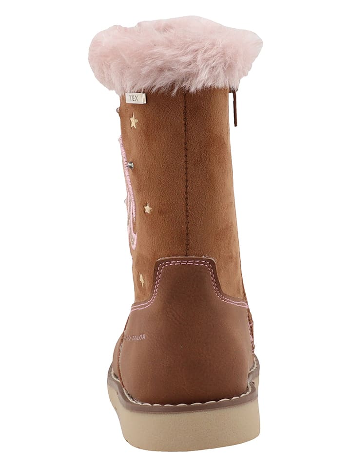 Tom Tailor Hellbraun 7637586 Stiefel in Hellbraun - 4
