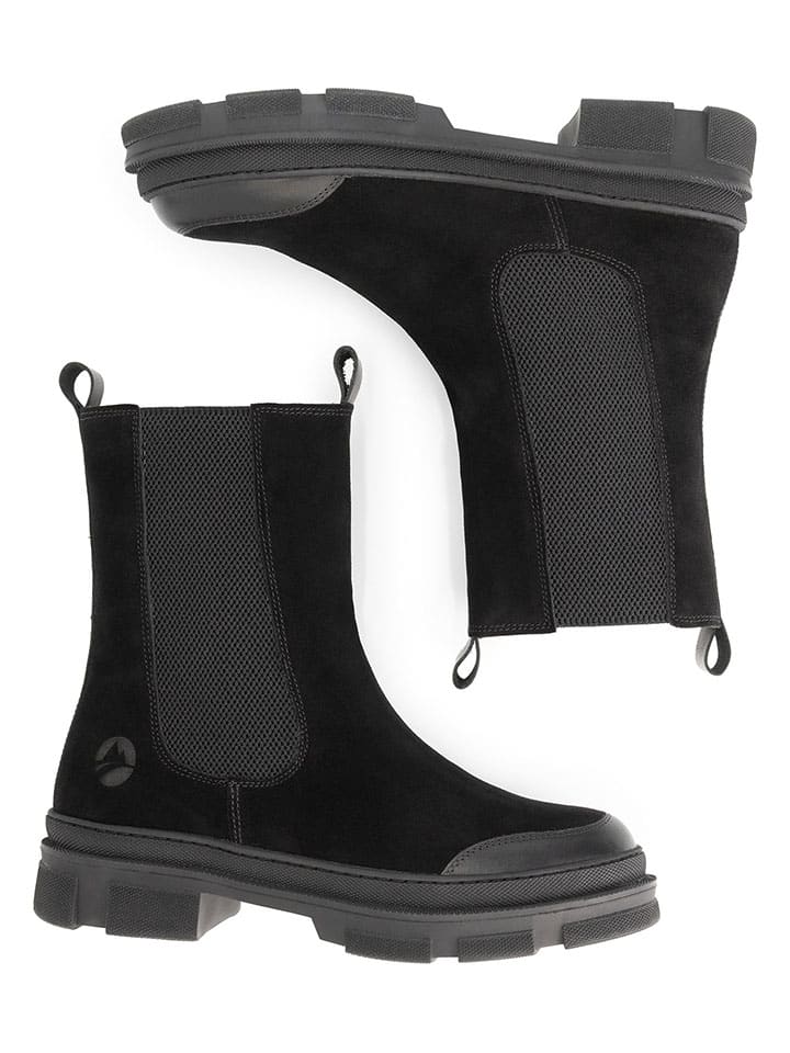 Kozačky TRAVELIN' Schwarz 6175590 Leder-Chelsea-Boots in Schwarz - 4