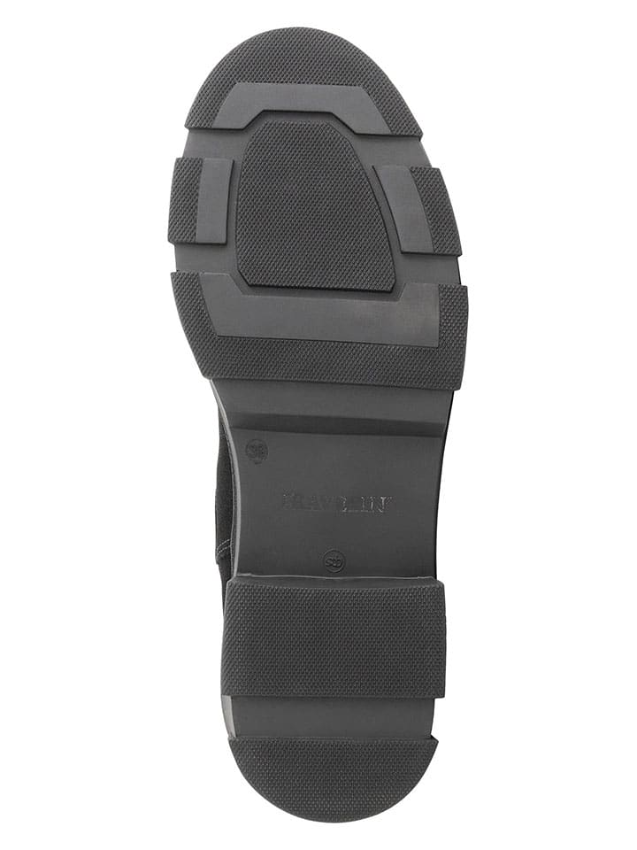 Kozačky TRAVELIN' Schwarz 6175590 Leder-Chelsea-Boots in Schwarz - 6