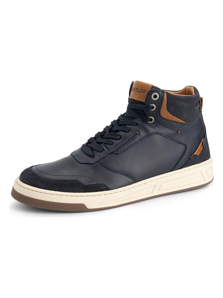 Tenisky TRAVELIN' Dunkelblau 8792866 Leder-Sneakers "Durham" in Dunkelblau - 3
