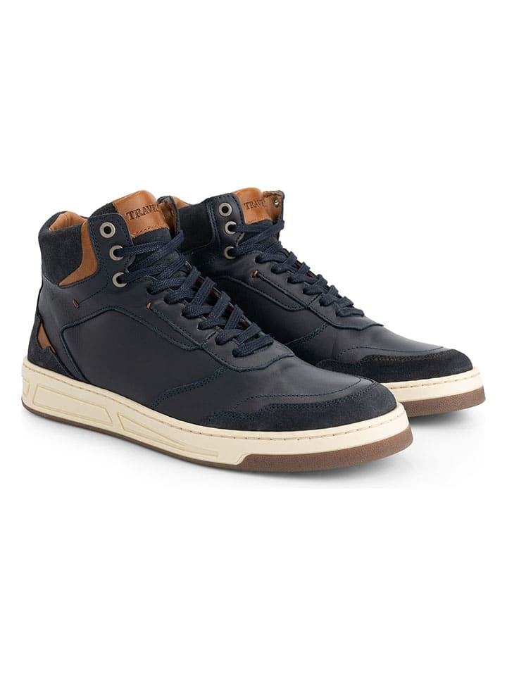 Tenisky TRAVELIN' Dunkelblau 8792866 Leder-Sneakers "Durham" in Dunkelblau - 4