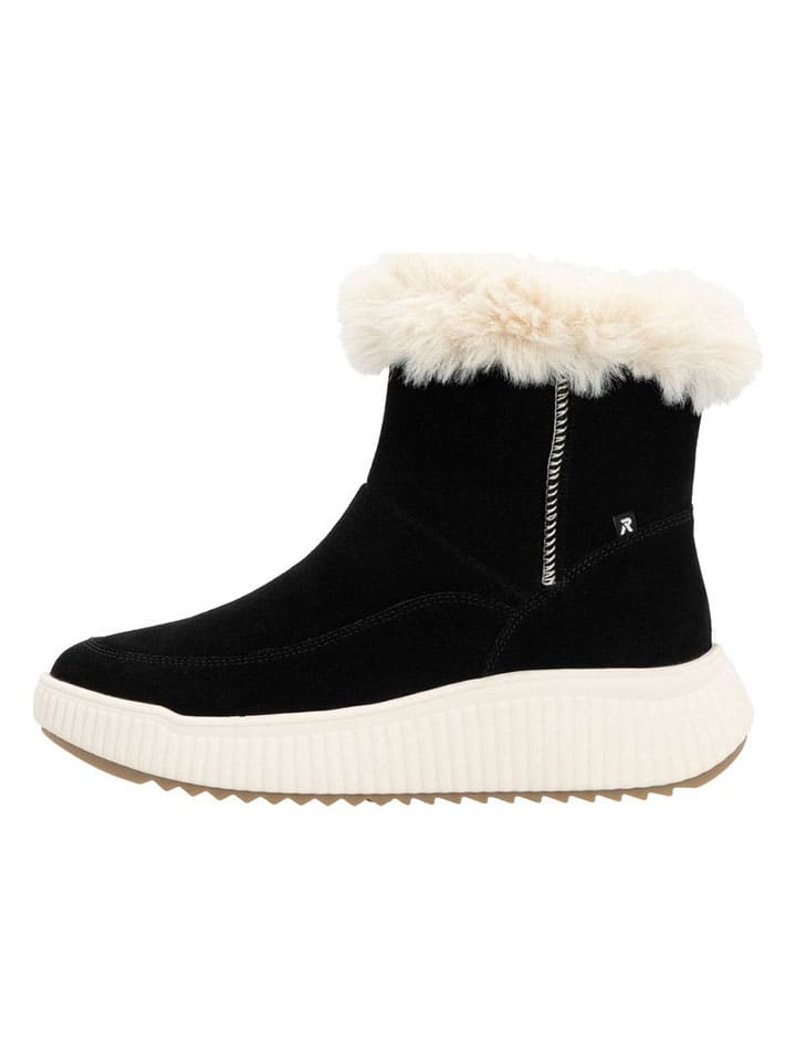 Kozačky rieker Schwarz 464296 Winterstiefel in Schwarz - 3