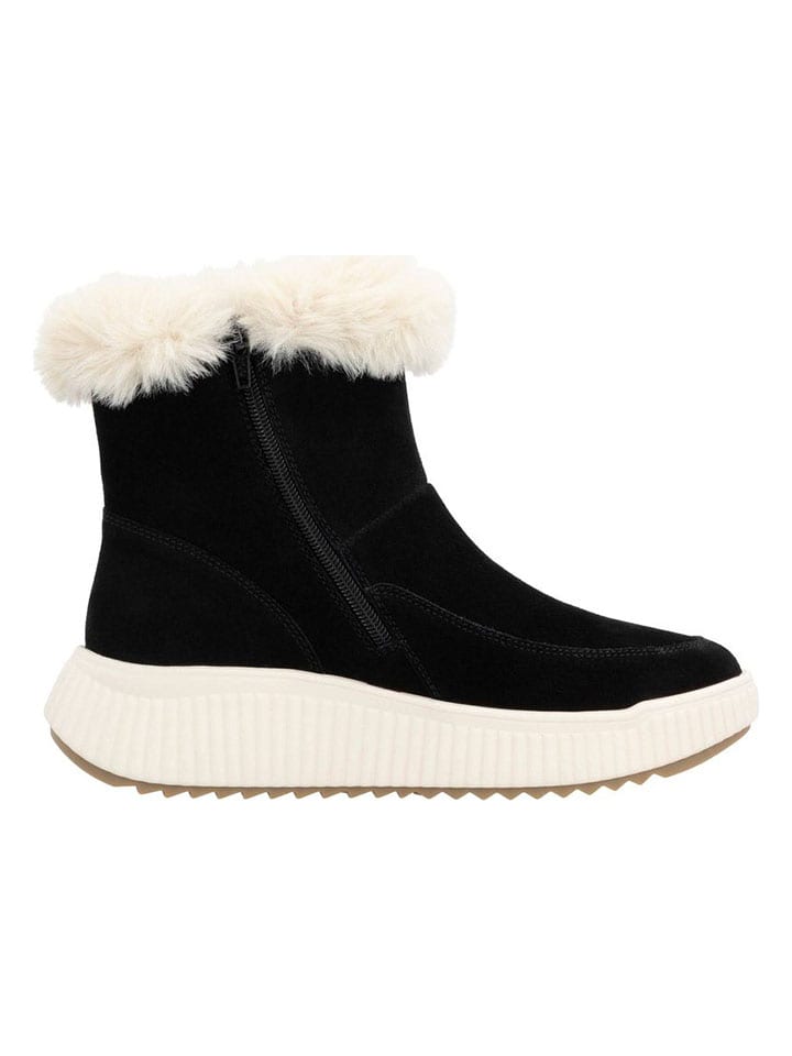 Kozačky rieker Schwarz 464296 Winterstiefel in Schwarz - 4