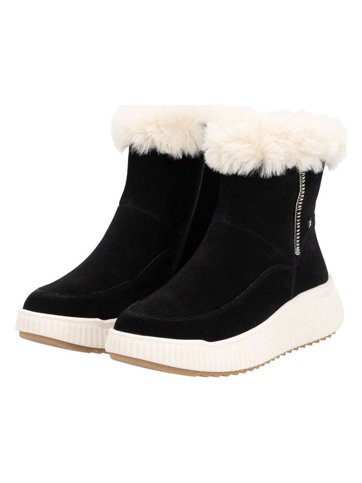 Kozačky rieker Schwarz 464296 Winterstiefel in Schwarz - 5