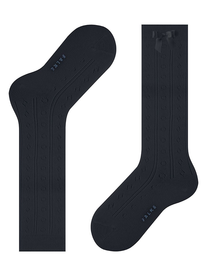 Falke Schwarz 4557704 Socken "Ajour" in Schwarz - 4