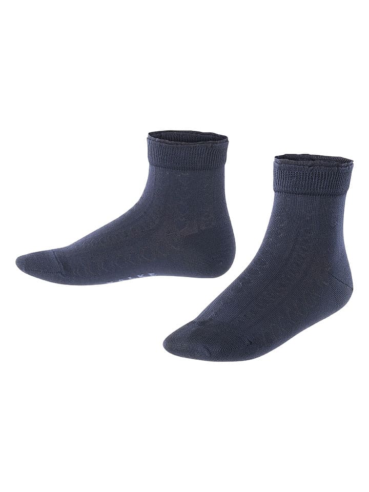 Falke Dunkelblau 832871 Socken "Romantic Net" in Dunkelblau - 3
