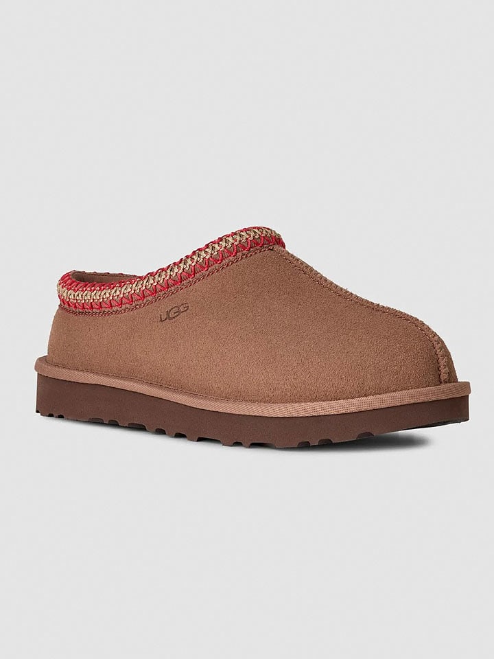 UGG Braun 5387072 Leder-Hausschuhe "Tasman II" in Braun - 2