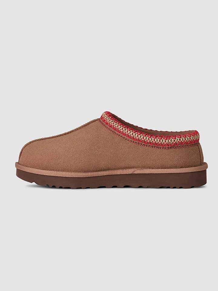 UGG Braun 5387072 Leder-Hausschuhe "Tasman II" in Braun - 3