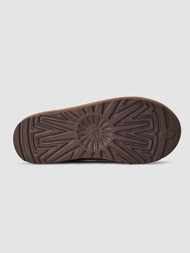 UGG Braun 5387072 Leder-Hausschuhe "Tasman II" in Braun - 6