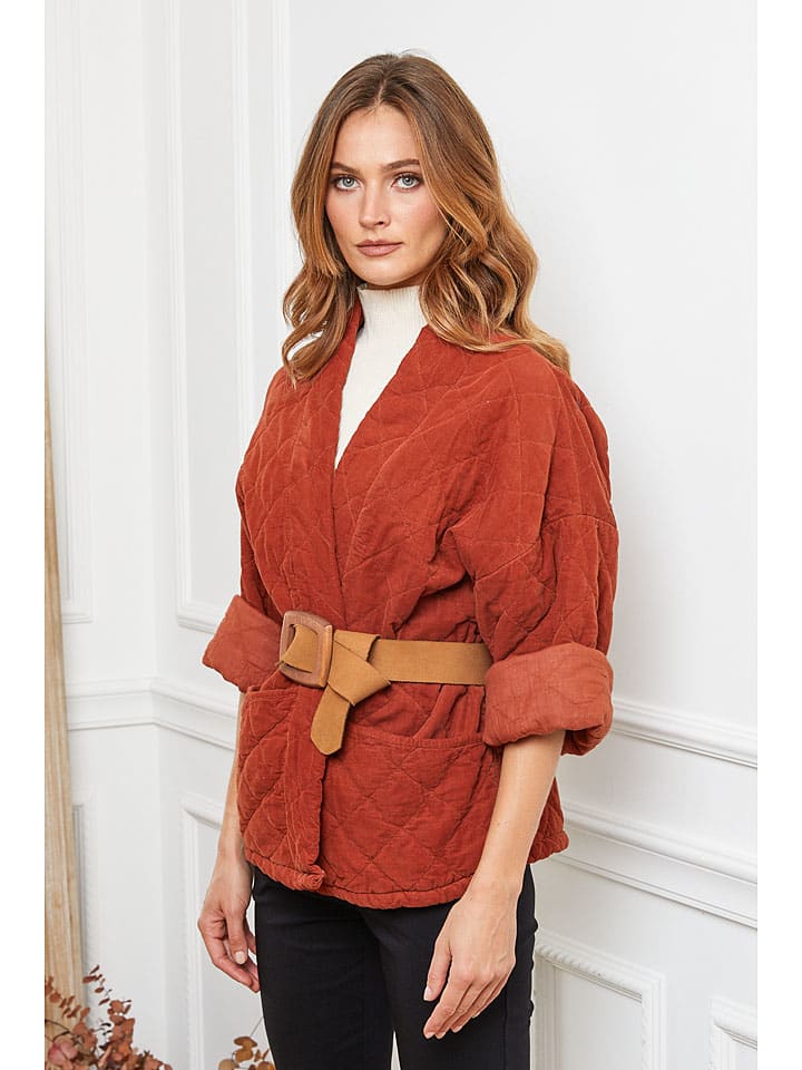Bunda Joséfine Braunrot 5652850 Steppjacke "Ammos" in Braunrot - 2