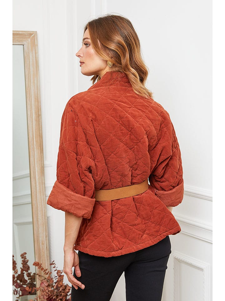 Bunda Joséfine Braunrot 5652850 Steppjacke "Ammos" in Braunrot - 3