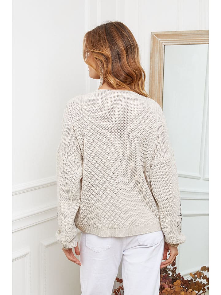 Joséfine Beige 5992733 Cardigan "Beegees" in Beige - 3