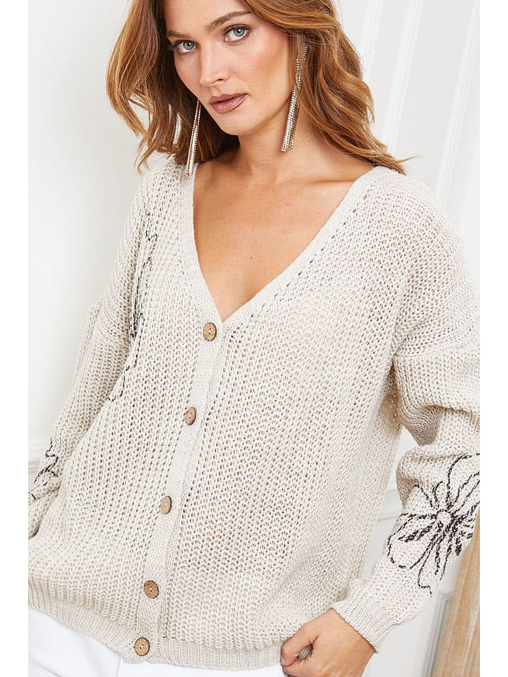 Joséfine Beige 5992733 Cardigan "Beegees" in Beige - 4