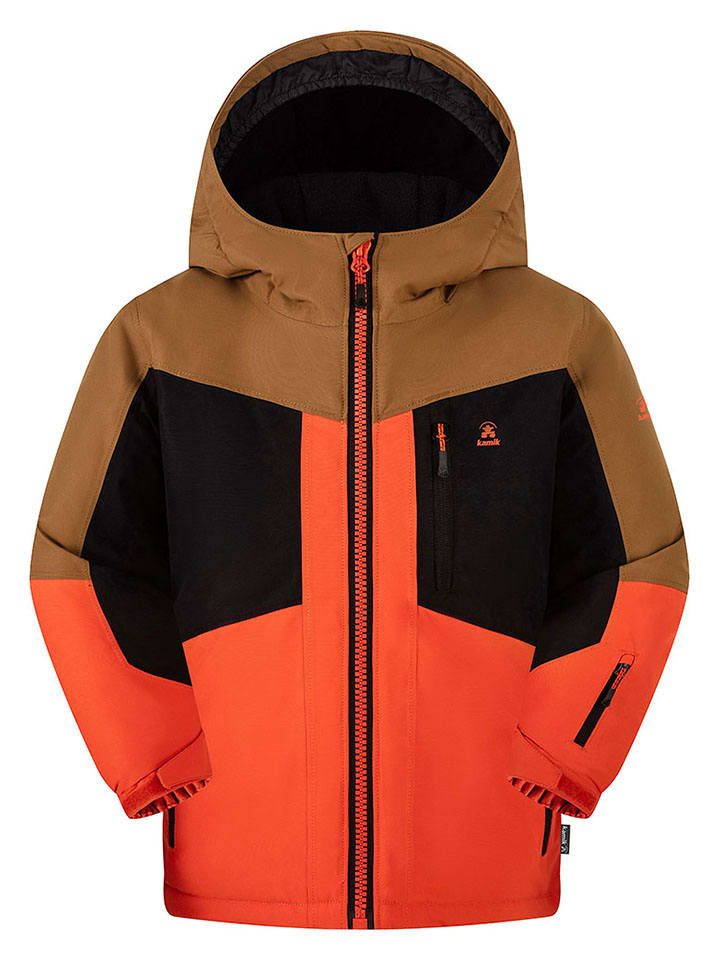 Kamik Orange/ Hellbraun 6312859 Winterjacke "Duke" in Orange/ Hellbraun - 1