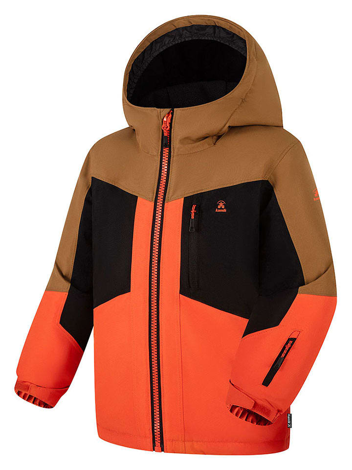 Kamik Orange/ Hellbraun 6312859 Winterjacke "Duke" in Orange/ Hellbraun - 3