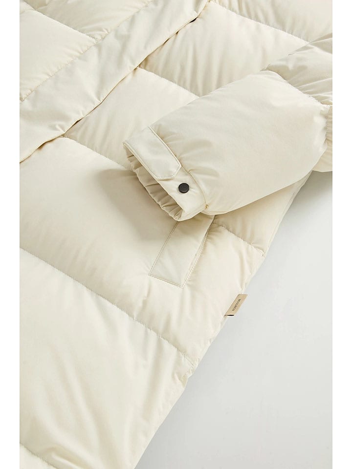 Dámska bunda Woolrich Creme 3212976 Daunenmantel "Cloud Madison" in Creme - 2