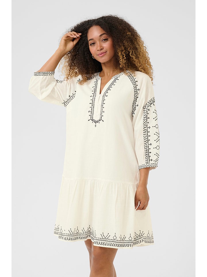 Šaty Cream Weiß 6692868 Kleid in Weiß - 2