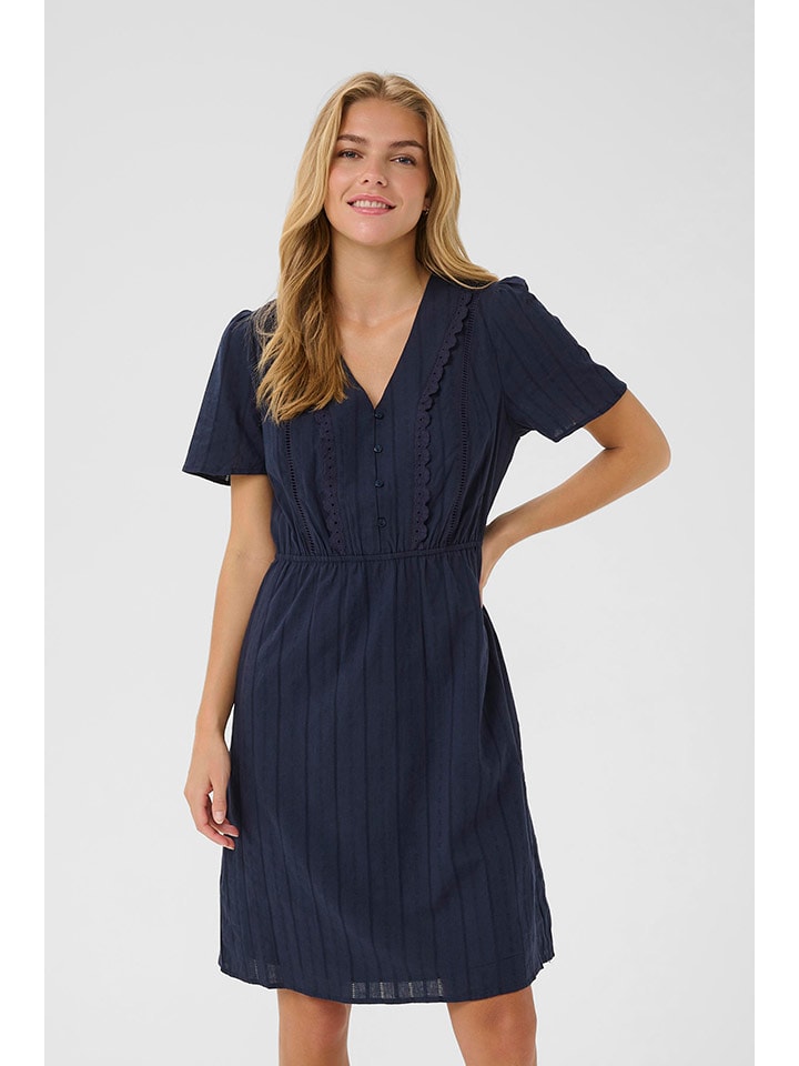 Šaty Cream Dunkelblau 115244 Kleid in Dunkelblau - 2