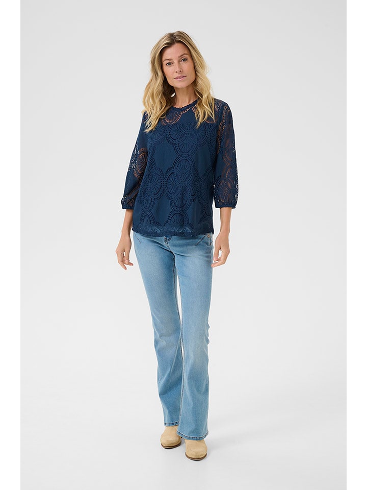 Cream Dunkelblau 8017883 Bluse in Dunkelblau - 1