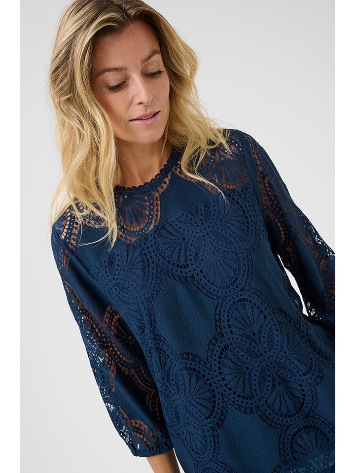 Cream Dunkelblau 8017883 Bluse in Dunkelblau - 2