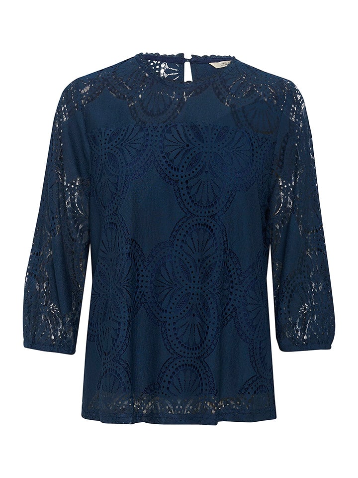 Cream Dunkelblau 8017883 Bluse in Dunkelblau - 4