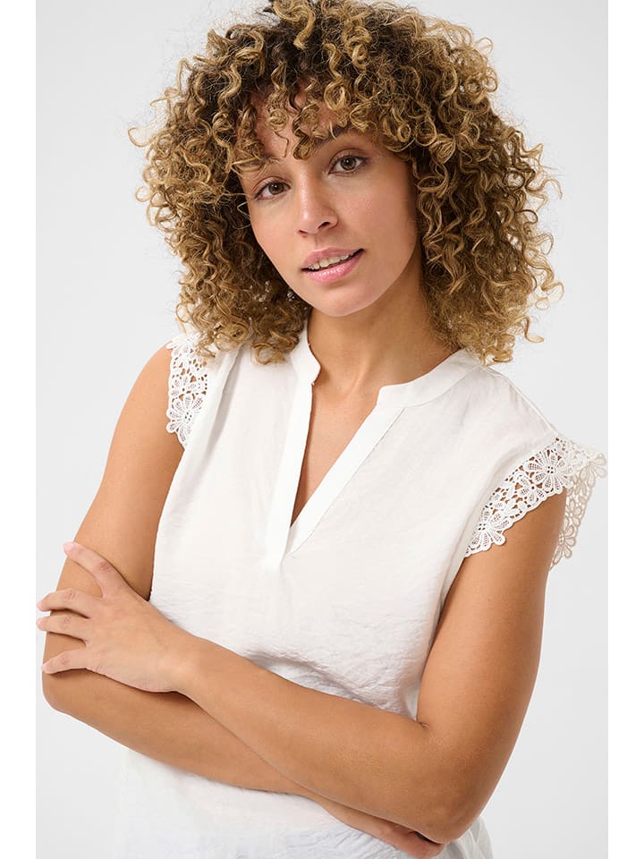 Cream Creme 7914338 Bluse in Creme - 3