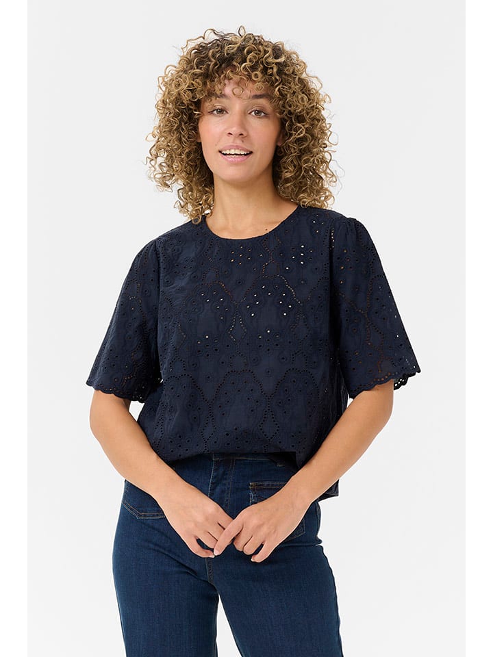 Cream Dunkelblau 9236342 Bluse in Dunkelblau - 2