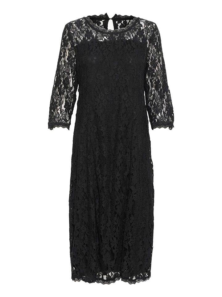 Šaty Cream Schwarz 260920 Kleid in Schwarz - 3