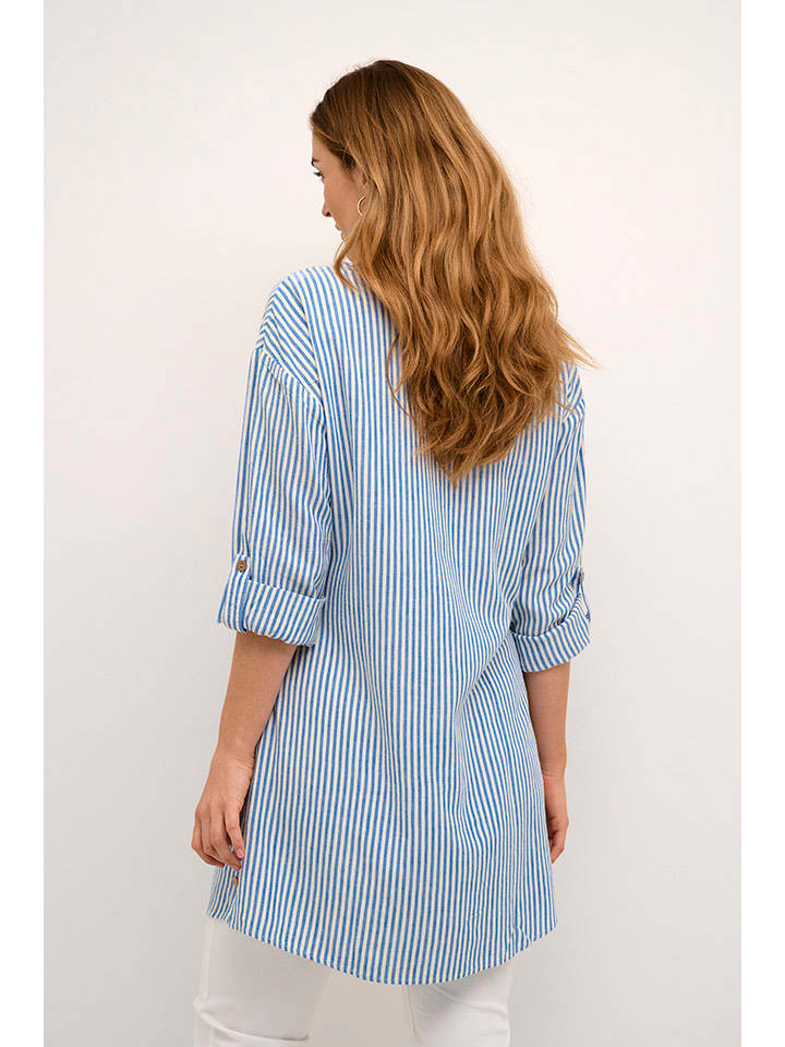 Šaty Cream Blau/ Weiß 3984815 Tunika in Blau/ Weiß - 3