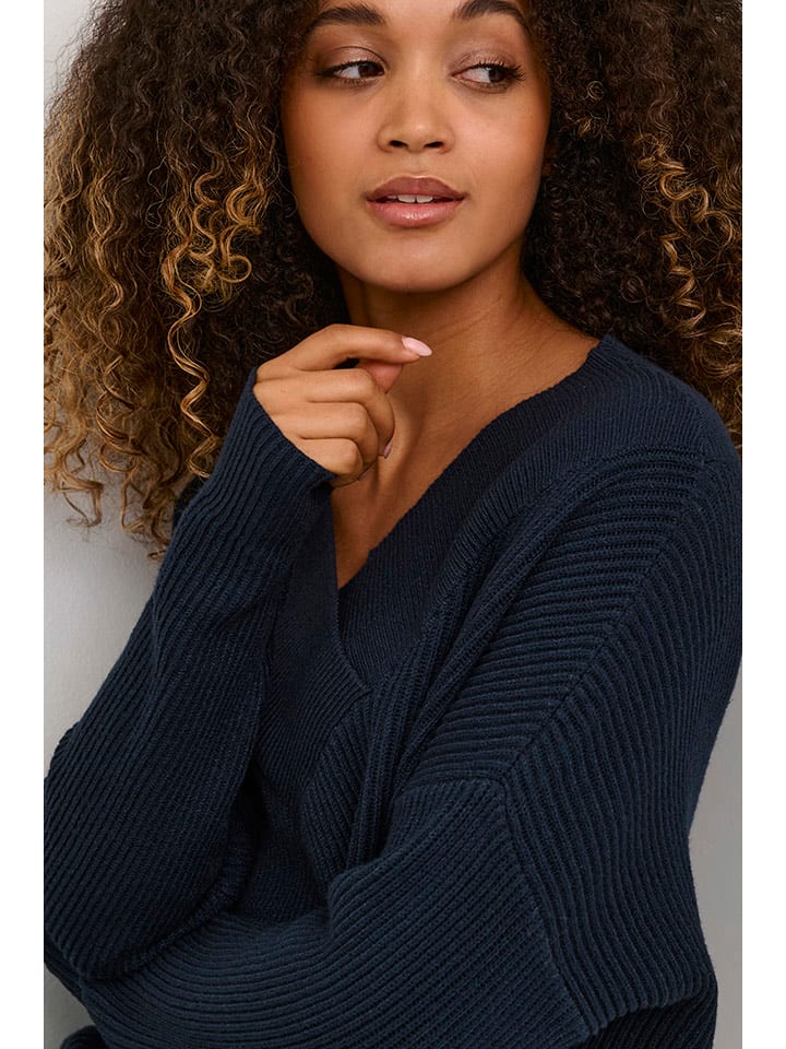 Sveter CULTURE Dunkelblau 6420317 Pullover in Dunkelblau - 4