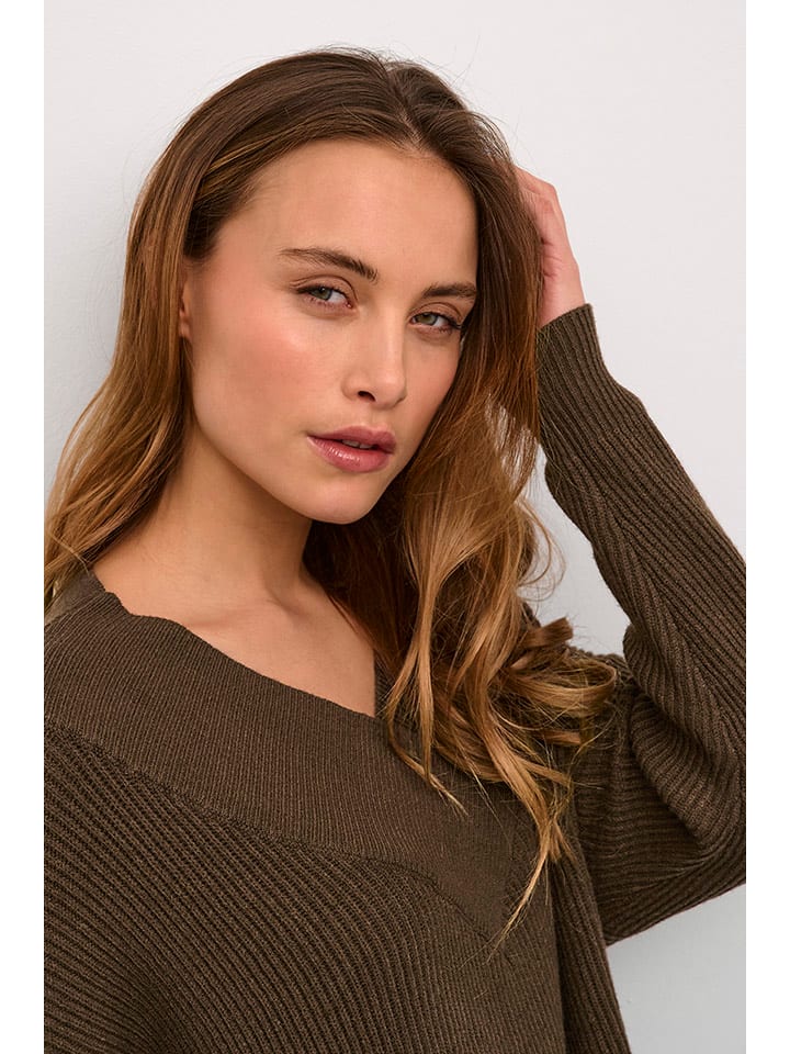 Sveter CULTURE Braun 1226923 Pullover in Braun - 4