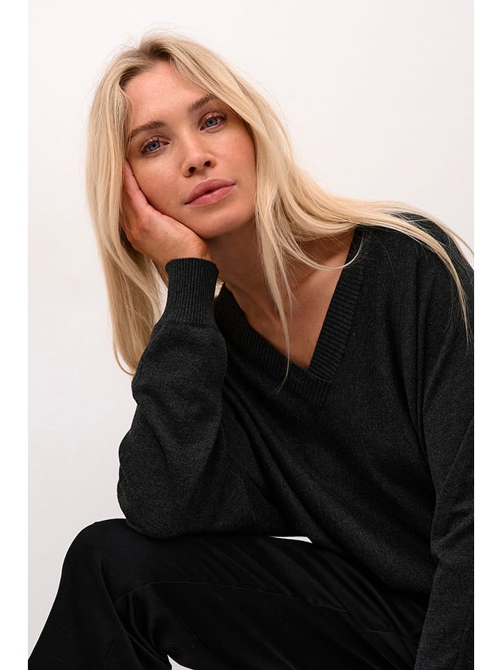 Sveter CULTURE Schwarz 3660314 Pullover in Schwarz - 4