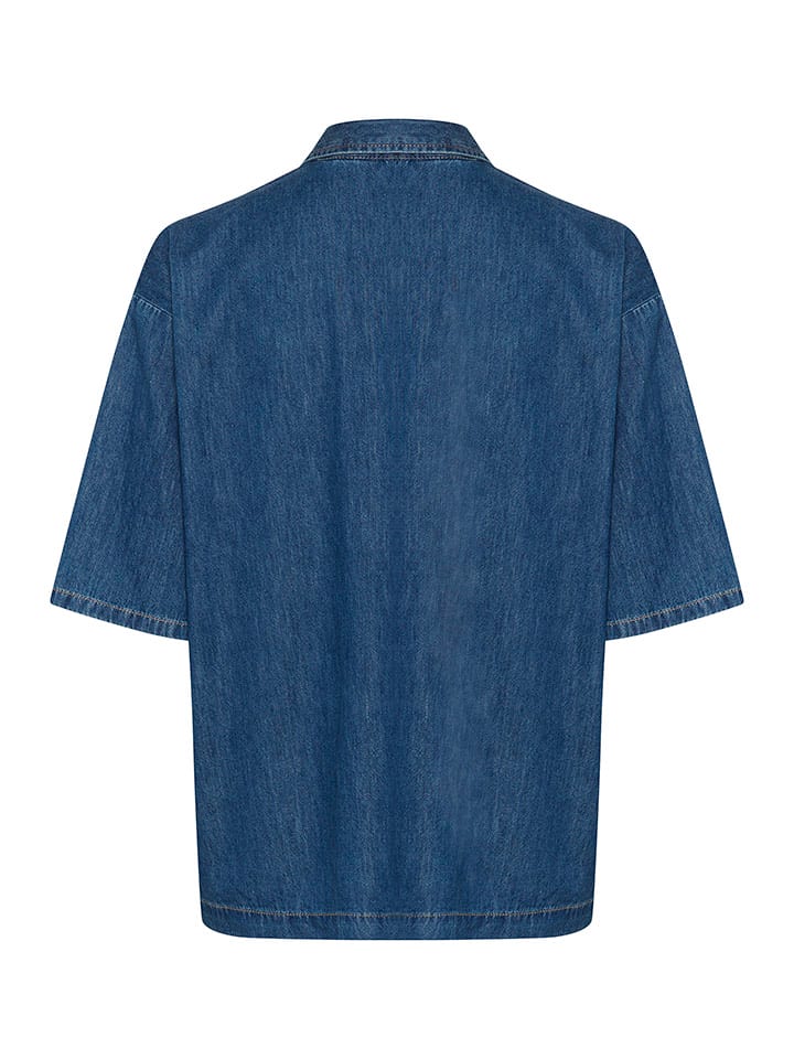 Košeľa CULTURE Blau 655762 Jeanshemd in Blau - 5
