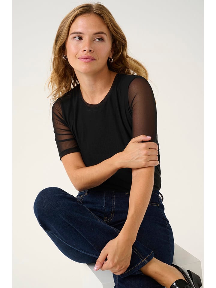 CULTURE Schwarz 319266 Bluse in Schwarz - 2