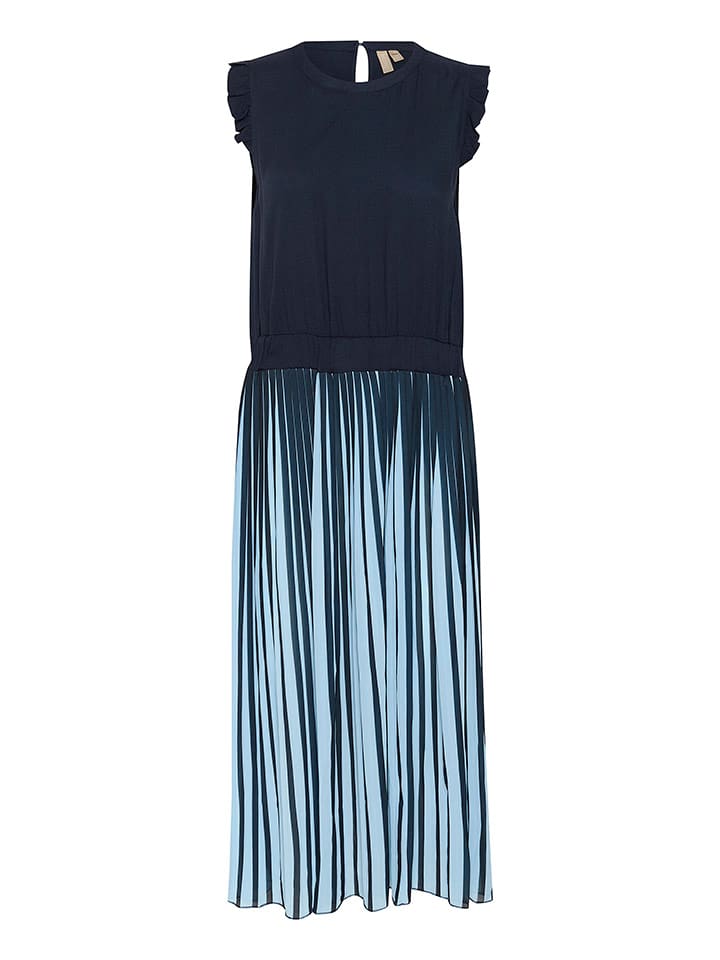 Šaty CULTURE Dunkelblau/ Hellblau 734635 Kleid in Dunkelblau/ Hellblau - 3