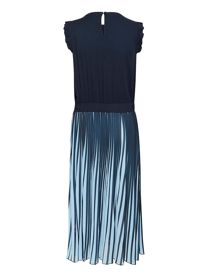 Šaty CULTURE Dunkelblau/ Hellblau 734635 Kleid in Dunkelblau/ Hellblau - 4