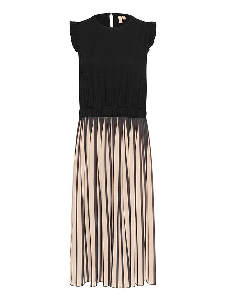 Šaty CULTURE Schwarz/ Creme 9935341 Kleid in Schwarz/ Creme - 3