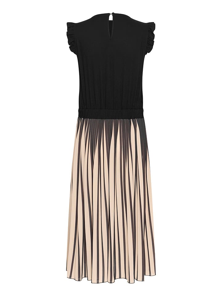 Šaty CULTURE Schwarz/ Creme 9935341 Kleid in Schwarz/ Creme - 4