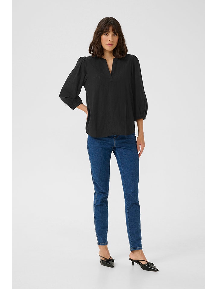 Kaffe Schwarz 3507536 Bluse in Schwarz - 1