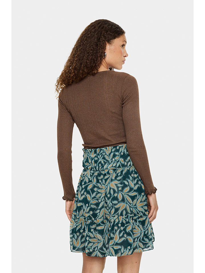 SAINT TROPEZ Braun 116081 Longsleeve in Braun - 3