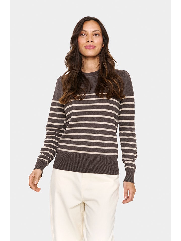 Sveter SAINT TROPEZ Braun 7548509 Pullover in Braun - 2